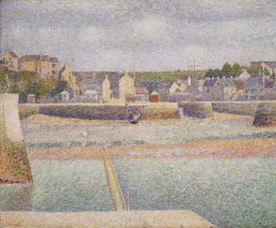 Port-en-Bessin: Vnější přístav (odliv) od Georges Pierre Seurat