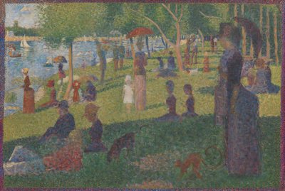 Studie na neděli na La Grande Jatte, 1884. od Georges Pierre Seurat