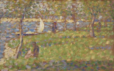 Studie k filmu "La Grande Jatte" od Georges Pierre Seurat