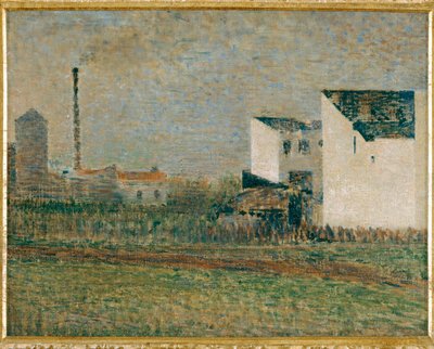 Předměstí (malba na plátně) od Georges Pierre Seurat