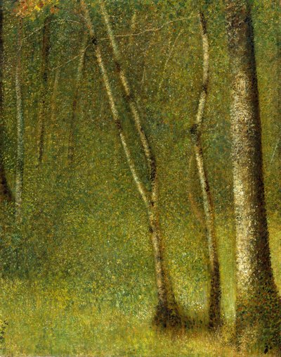 Les v Pontaubertu, 1881. od Georges Pierre Seurat