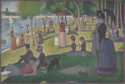 Neděle na La Grande Jatte - 1884 od Georges Seurat