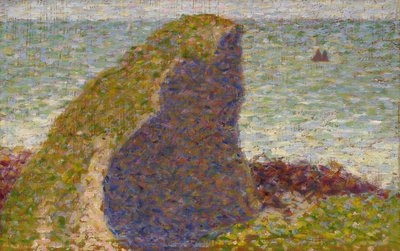 Georges Seurat - Le Bec du Hoc (Studie) od Georges Seurat