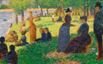 Velká mísa od Georges Seurat