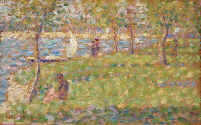 Studie na "La Grande Jatte" od Georges Seurat