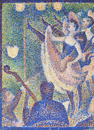 Studie pro The Chahut, kolem roku 1889 (panel) od Georges Seurat