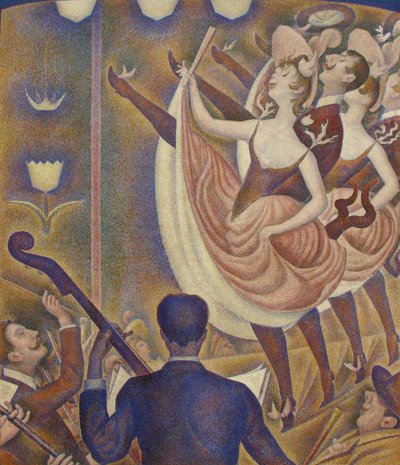 Plechovka Can-Can od Georges Seurat