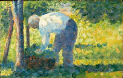 Zahradník od Georges Seurat