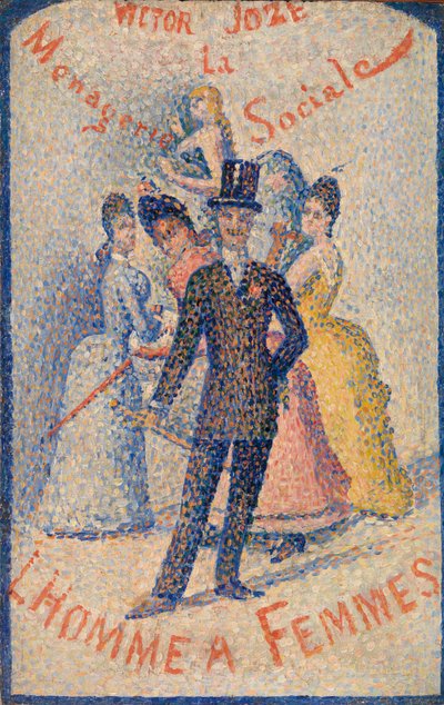 Muž pro dámy od Georges Seurat