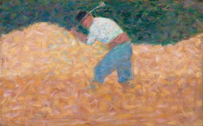 The Stone Breaker od Georges Seurat