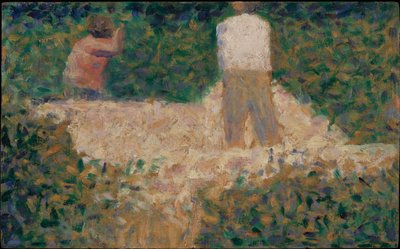 Dva lamači kamene od Georges Seurat
