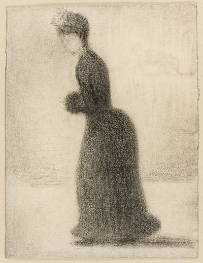 Žena s náhubkem od Georges Seurat