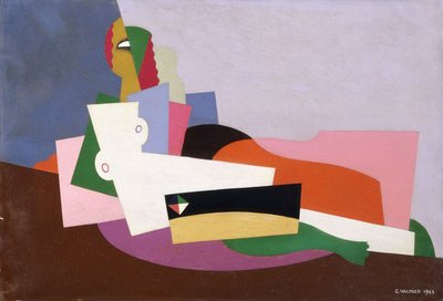 Ležící akt, 1923 od Georges Valmier