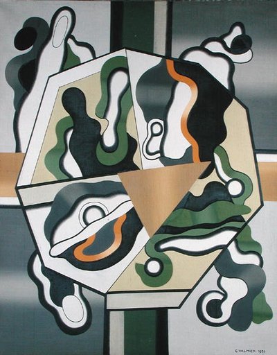 Pět smyslů, 1931 od Georges Valmier