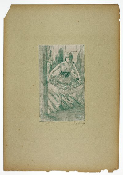 Vystoupení na jevišti od Georges William Thornley