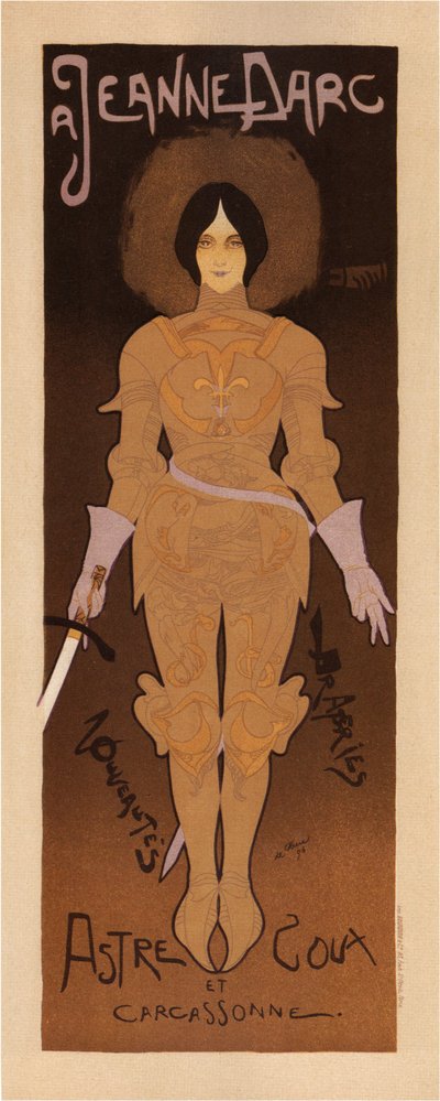 Johanka z Arku, 1896 od Georges de Feure