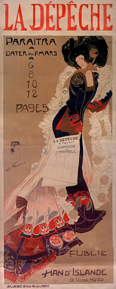 Odeslání, c. 1900. od Georges de . Feure