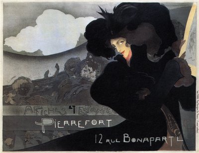 Pierrefort, Plakáty a známky, 1898 od Georges de Feure