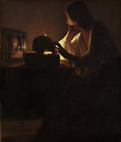 Kající Magdaléna od Georges de La Tour
