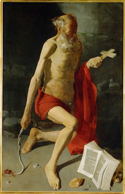 Pokání svatého Jeronýma (obraz) od Georges de la Tour