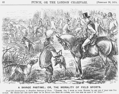 Divoká zábava aneb Morálka polních sportů, 1870 od Georgina Bowers