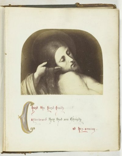 Bez názvu [ilustrace Ježíše s biblickým citátem], 185568. od Georgina Cowper