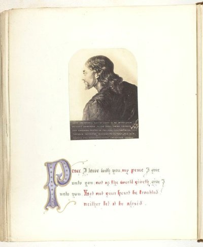Bez názvu [ilustrace Ježíše s biblickým citátem], 185568. od Georgina Cowper
