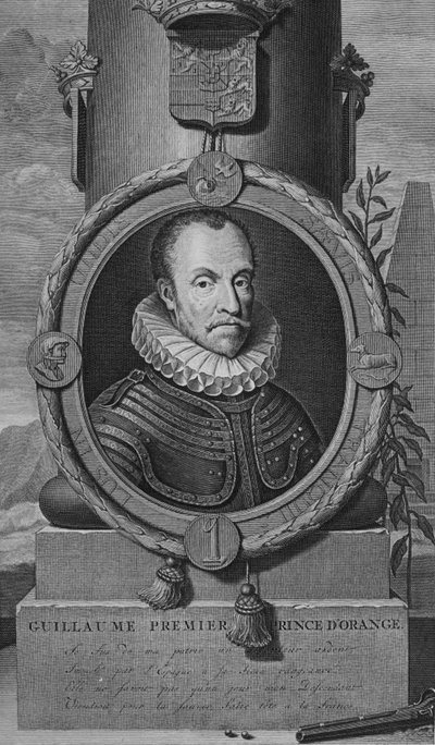 Guillaume Premier Prince DOrange, konec 17.-začátek 18. století. od Gerald Valck