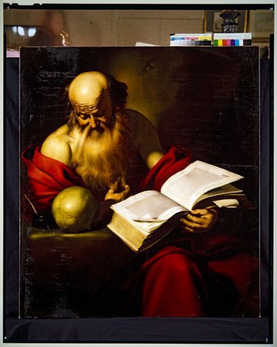 Svatý Jeroným od Gerard (1594 1660) Doullet