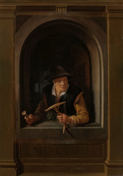 Rybářova žena od Gerrit Dou