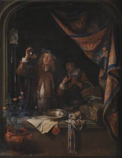 Návštěva u lékaře od Gerrit Dou