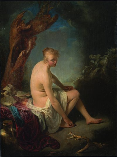 Bather, asi 1662-1665. od Gerrit Dou