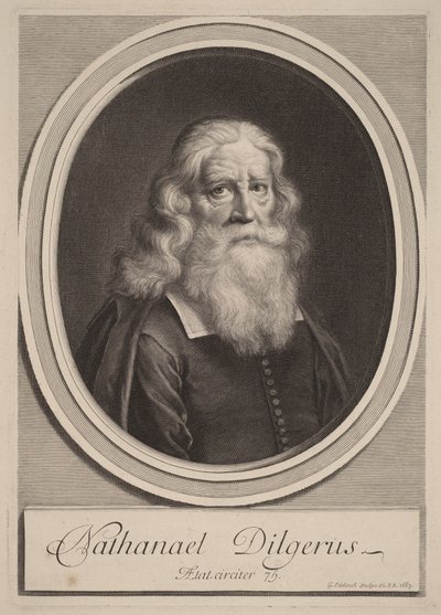 Nathanael Dilgerus od Gérard Edelinck