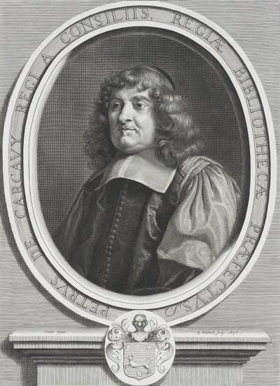 Pierre de Carcavy od Gérard Edelinck