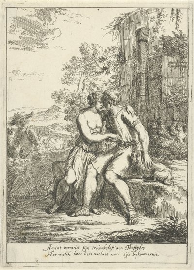 Aminta en Thestylis od Gerard Hoet (I)