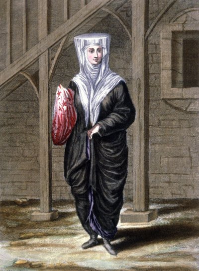 Židovská obchodnice od Gerard Jean Baptiste Scotin