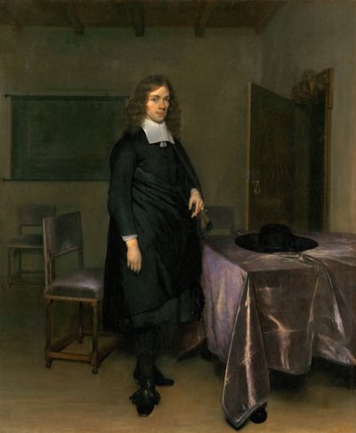 Portrét muže od Gerard Ter Borch the Younger