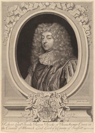 Robert Greville, lord Brooke od Gerard Valck