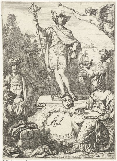 Alegorie obchodování s Merkurem od Gerard de Lairesse (rejected attribution)