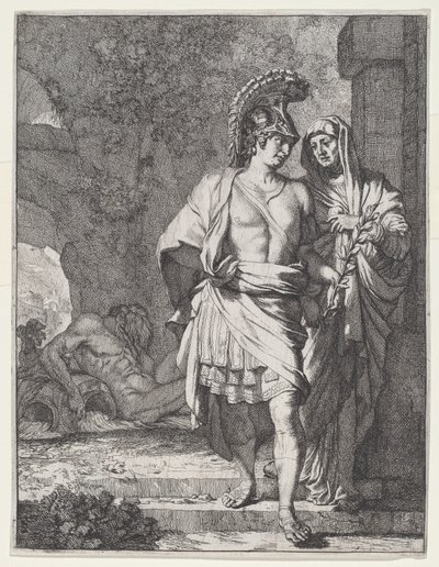 Aeneas a Sibyla od Gerard de Lairesse