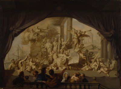 Alegorie slávy Amsterdamu od Gerard de Lairesse
