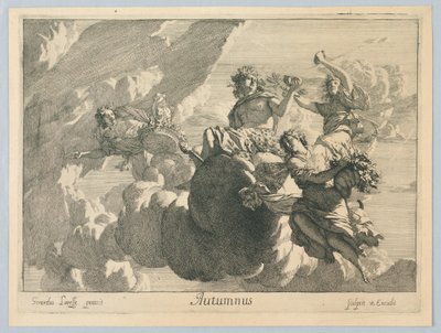 podzim (podzim) od Gerard de Lairesse