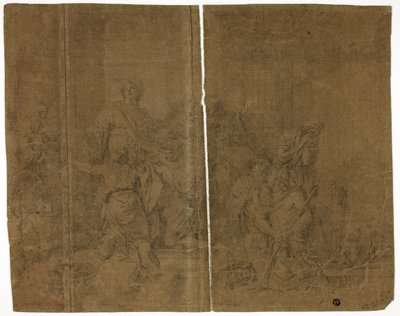 Josef rozpoznán svými bratry od Gerard de Lairesse