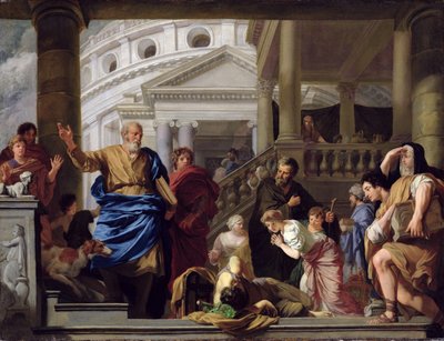 Smrt Ananiáše, 1687-89 od Gerard de Lairesse