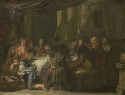 Poslední večeře od Gerard de Lairesse