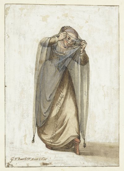 benátská kurtizána od Gerard ter Borch (I)