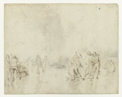 Ledová tvář s baňkami od Gerard ter Borch (II)