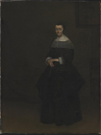 Portrét dámy od Gerard ter Borch