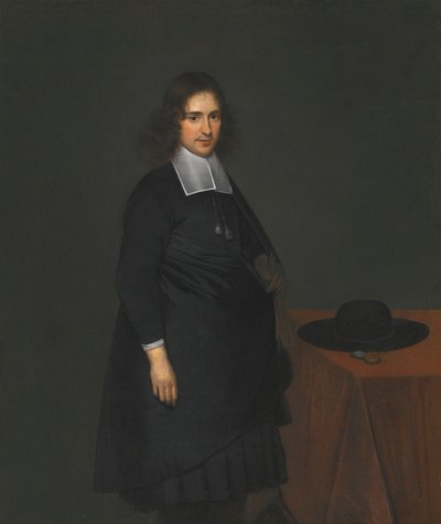 Portrét mladého muže od Gerard ter Borch