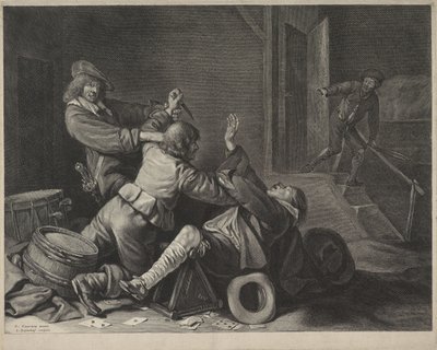 Bodnutí nožem od Gerard ter Borch